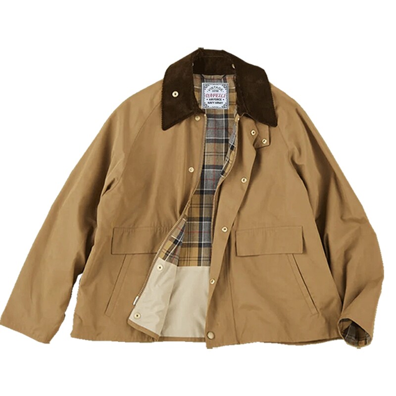 Vintage Windbreaker Nylon - جاكيت صيد ياباني قياسي شديد التحمل