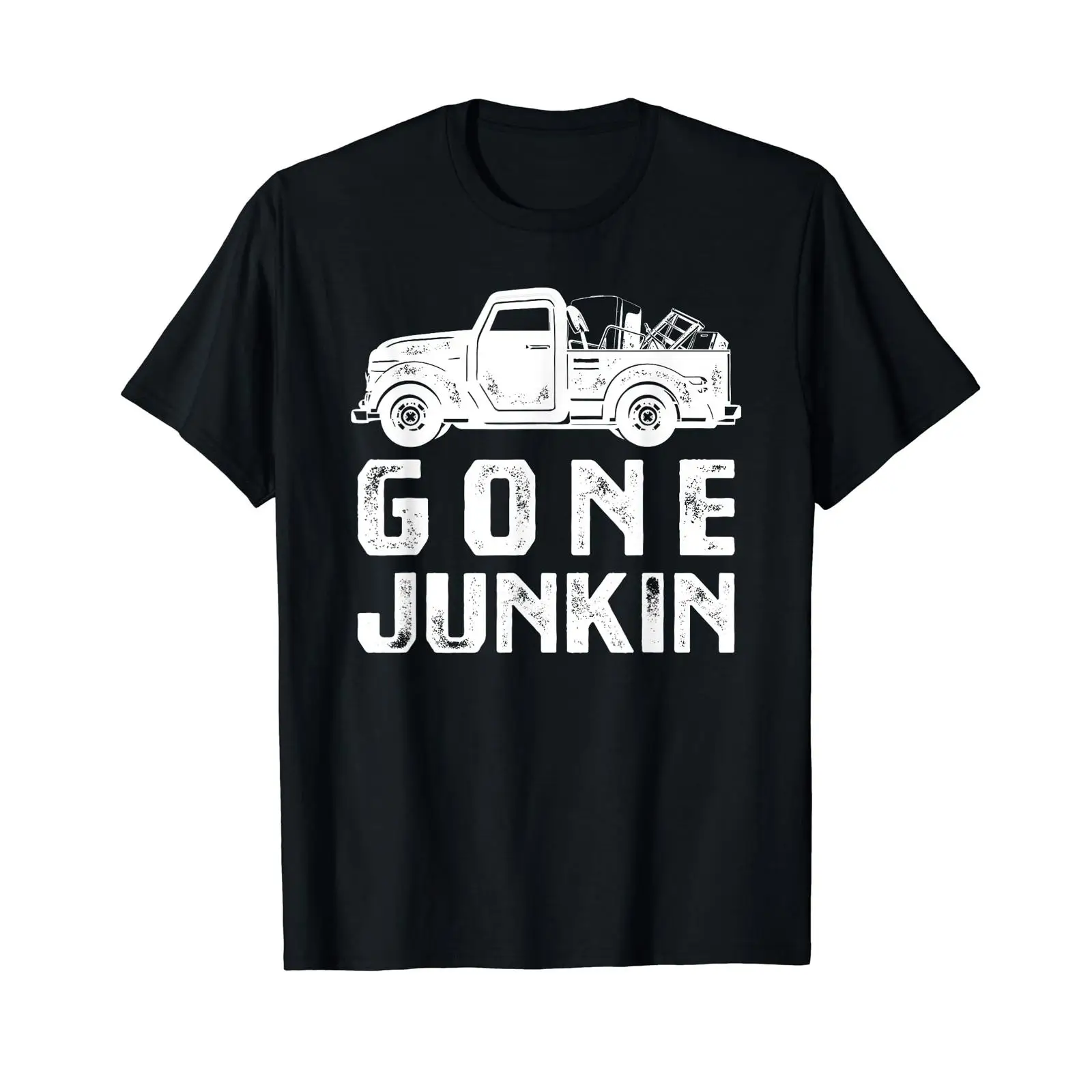 Vintage Fashion Thrift - تي شيرت Funny Junker Gone Junkin