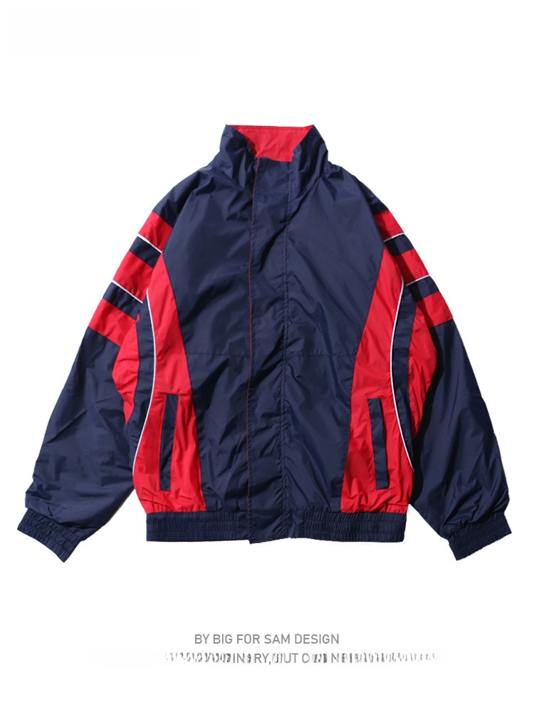 Vintage Windbreaker Nylon - جاكيت رجالي بتصميم رياضي عتيق من