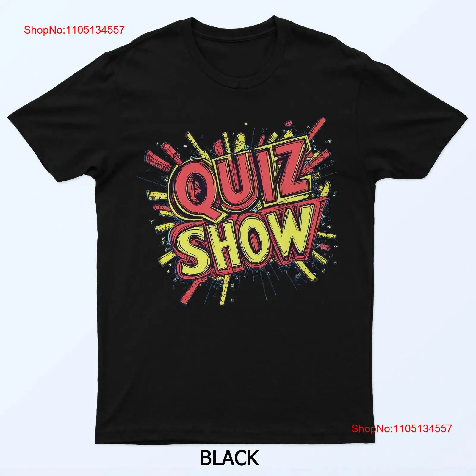 Vintage Fashion Quiz - تي شيرت مضحك Quiz Show Mania