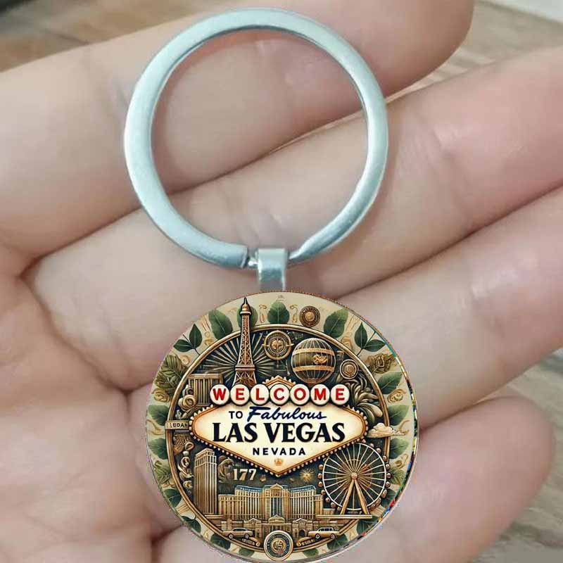 سلسلة مفاتيح لاس فيغاس العتيقة - مراجعة Vintage Vegas Fashion وسعره