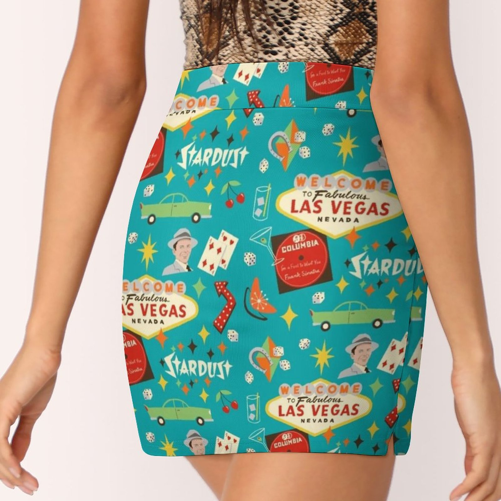 تنورة عصرية كورية كلاسيكية من  - مراجعة Vintage Vegas Fashion وسعره